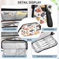 thumbnail image 4 of Fish Mouth Pencil Bag 9.45*3.74*5.9 Inches Pencil Bag Pencil Case Pencil Box Makeup Bag Suitable for Office and Study Colorful Pretty Little Fish Seamless, 4 of 7
