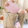 thumbnail image 4 of URSOFINE Travel Jewelry Organizer Case,Jewelry Storage Roll Bag for Women,Tangle-Free Portable Storage for Necklaces & Earrings/Rings/Bracelets,Jewelry Storage Book, Waterproof Organizer Bag, 4 of 7