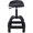 Black, variant on Mobility Pneumatic Swivel Stool 360 Degree Swivel Mechanic Seat Heavy Duty Mechanics Stool Effortlessly Maneuver Tools,Red