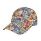 thumbnail image 1 of Fotbe Set Of Travel Vintage Gorro Clásico de Béisbol, Gorra Ajustable con Broche Snapback, Gorro de Exterior de Algodón Suave, 1 of 6
