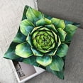 thumbnail image 7 of Throw Pillow Cases Succulent Plants Green Cactus Flower Decorative Home Chair Super Soft Cushion Cover Standard, 7 of 7