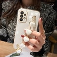thumbnail image 4 of Love Heart Bracelet Plating Case On For Samsung Galaxy A52 A53 A73 A13 A32 4g 5g Chain Silicone A 52 32 13 73 A72 A23 A33 Cover, 4 of 4