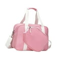thumbnail image 2 of lacooooppia Pickleball Bag for Women Removable Adjustable Shoulder Strap Handbag Multi -purpose for Gym Premium Pickleball Pocket Bag Bag Pink, 2 of 8