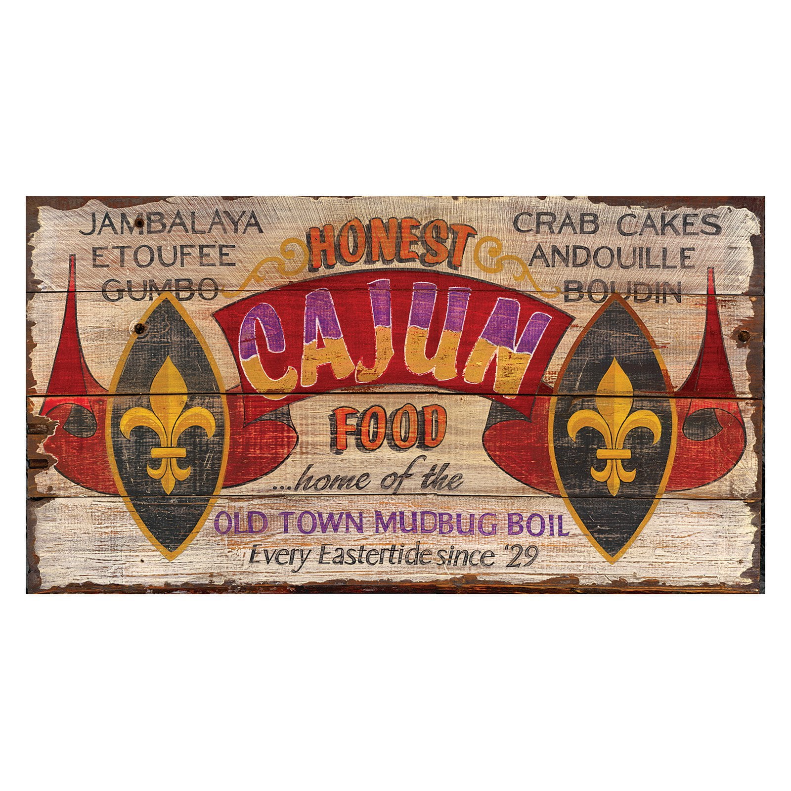 Cajun Food Wall Art Walmart Com