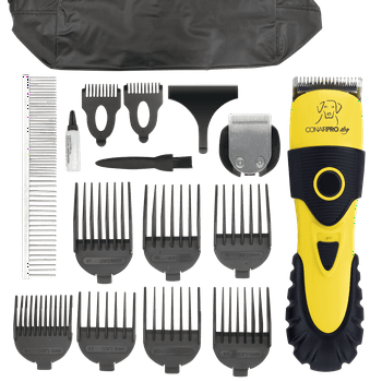 ConairPRO PET Corded 2-In-1 Clipper+Trimmer, 17 PC Pet Grooming Kit.