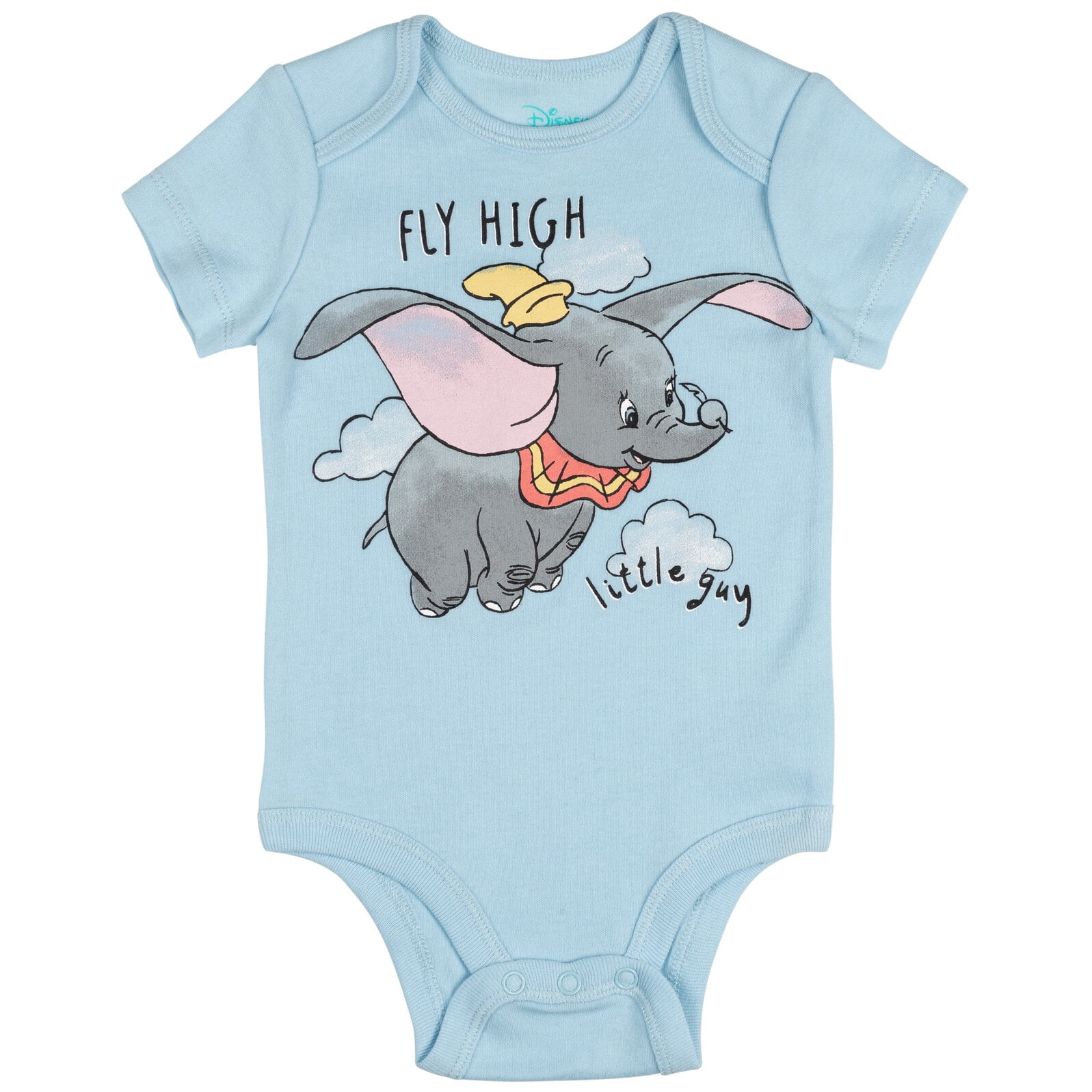 Disney Classics Baby Boys' 5-Pack One Piece Bodysuits Navy Red Blue Grey