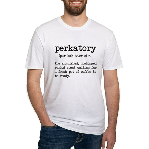 CafePress - Perkatory T Shirt - Fitted T-Shirt, Vintage Fit Soft Cotton Tee