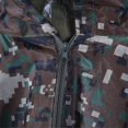thumbnail image 4 of Poncho impermeable multifuncional para exteriores, impermeable, con capucha y diseño militar de camuflaje digital de jungla, ideal para actividades al aire libre., 4 of 5