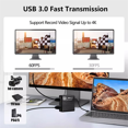 thumbnail image 3 of Recording Box 4k 1080p 60FPS HD Video Capture Card HDTV Camera Compatible USB 3.0PC Live Streaming Grabber Recorder, 3 of 6