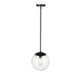 thumbnail image 4 of Millennium Lighting  Avell 1 Light Pendant with Clear Glass Shades Matte Black, 4 of 5