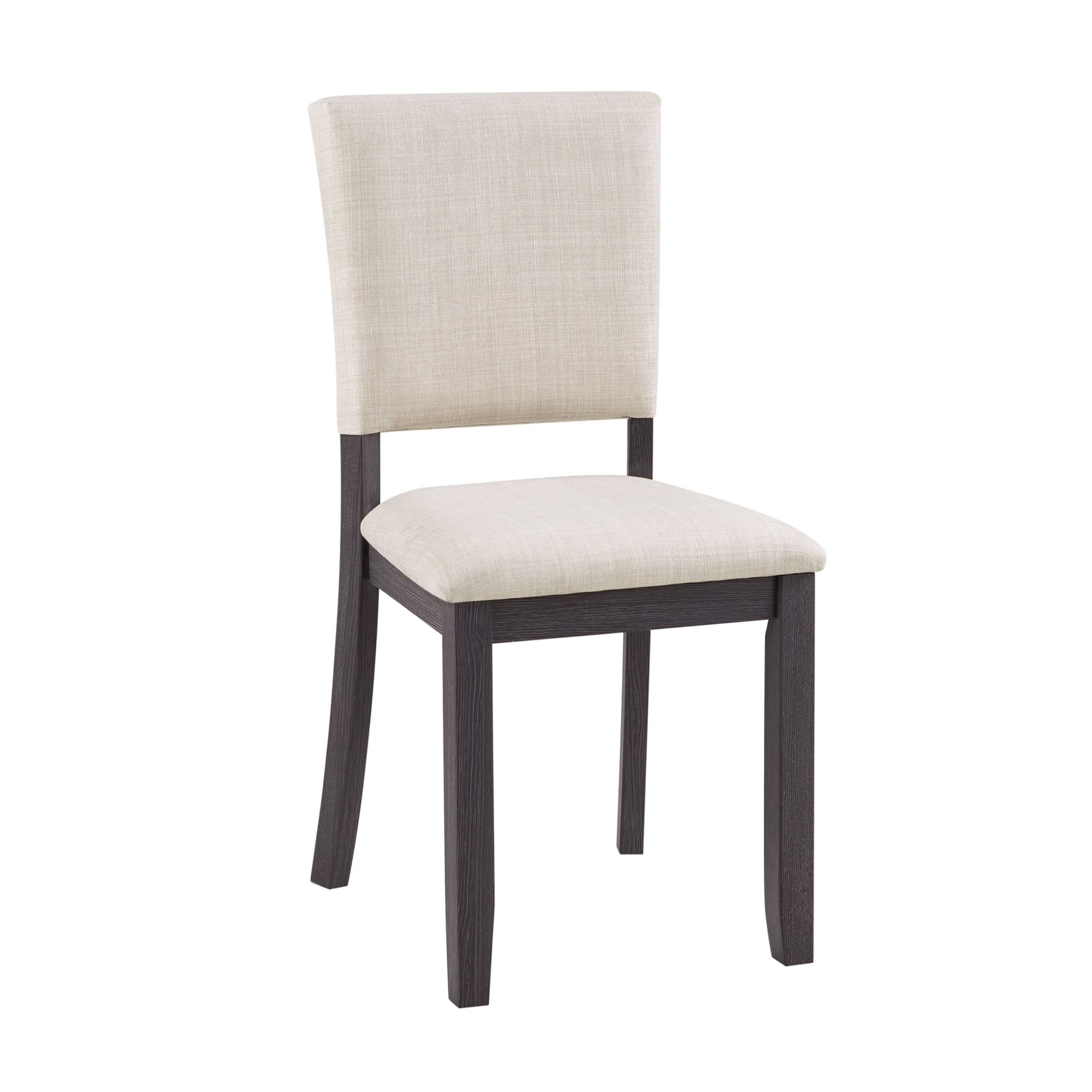 Jopath Set of 4 Wooden Dining Chairs, Kitchen Chair with Padded Seat, Upholstered Side Chair for Dining Room Living Room Kitchen Beige