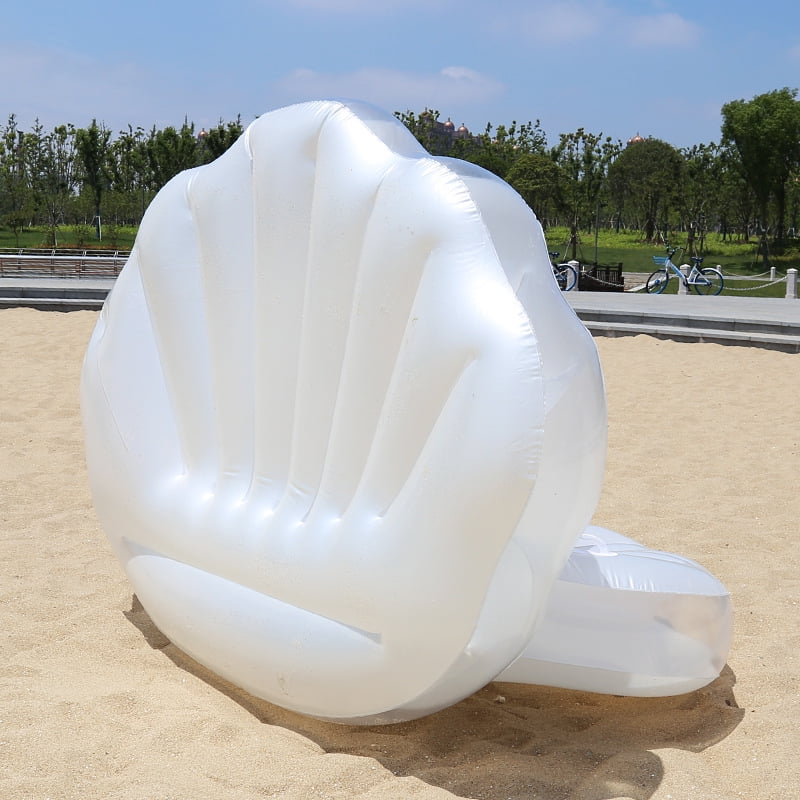 clam shell pool float walmart