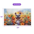 thumbnail image 5 of Welcome Spring Summer French Bulldog Portrait Flower Blue Sky Doormat Dog Lover Gifts Indoor Outdoor Welcome Mat - 12001, 5 of 5