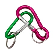 2-Pack Multi-Color Aluminum Spring Links, 5mm, 6mm, Assorted Colors (Colors May Vary), Peerless Chain Company, #4727438