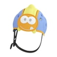 thumbnail image 1 of Gorro de seguridad para bebés, gorro portátil para la cabeza, gorro de protección para bebés para correr en interiores y exteriores, para niños y azul naranja, 1 of 9