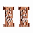 thumbnail image 1 of 2 Pcs Outil Assistant Guitare Marron pour Débutants - Fabricant Automatique d'Accords pour Guitare Folk WM29, 1 of 6
