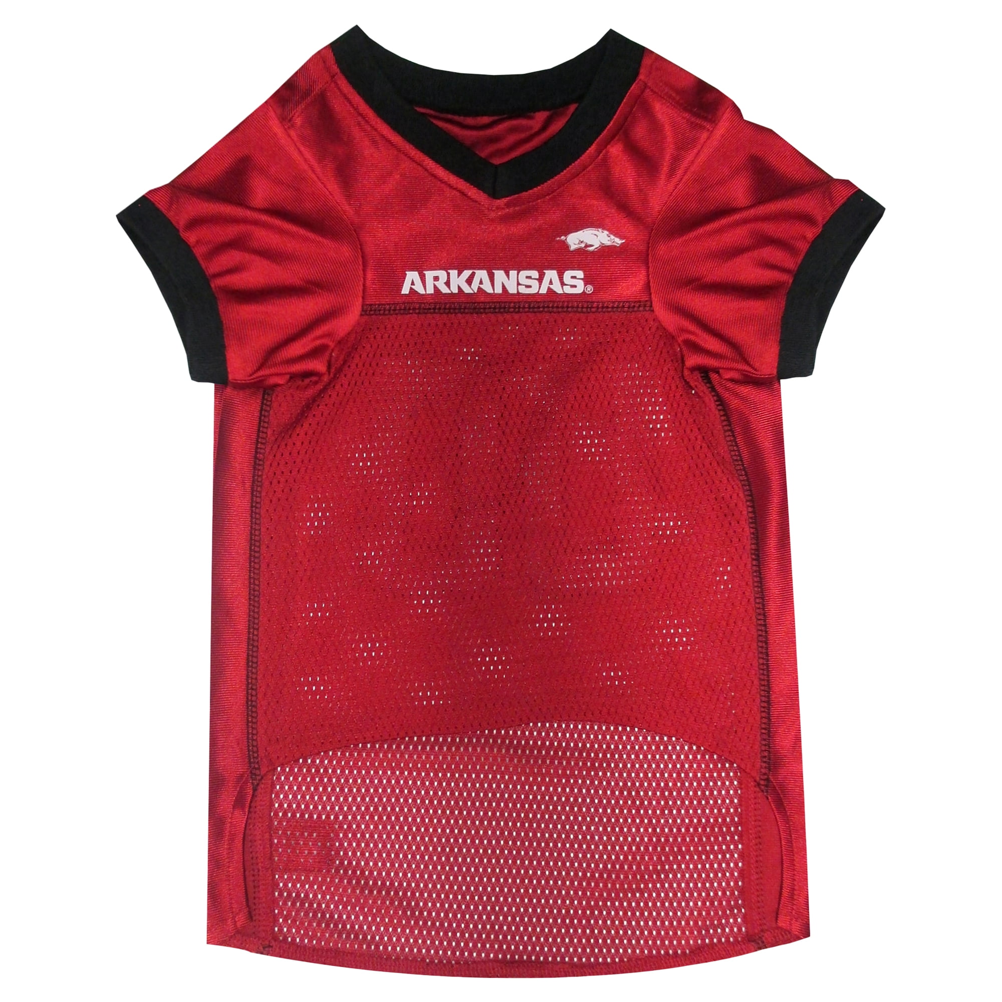 Arkansas Razorbacks Mesh Dog Football Jersey