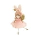 thumbnail image 2 of Colgante de adorno para árbol de Navidad | Alas y orejas de ángel con vestido de malla | Lindo colgante de hada para niña para decoración navideña, 2 of 4