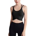 thumbnail image 6 of SHENGYUAN Women's Bras Women Sports Bra Yoga With Back Beauty Design Solid Color Tight Fit Push Up Training for Fitness Running Black,M, 6 of 6