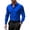 Royal Blue, variant on KXDMNE Mens Long Sleeve Button Down Shirt - Slim Fit Polyester Lapel Business Dress Shirt Casual Formal Workwear for All Year, Navy, XL