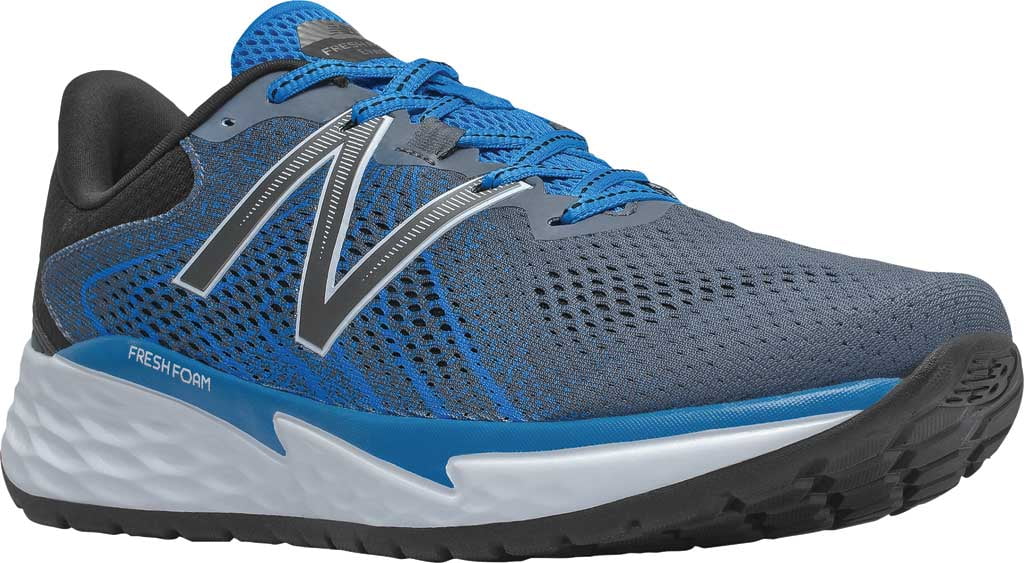 Men's New Balance Fresh Foam Evare Running Sneaker Grey/Vision Blue 6.5 D -  Walmart.com - Walmart.com
