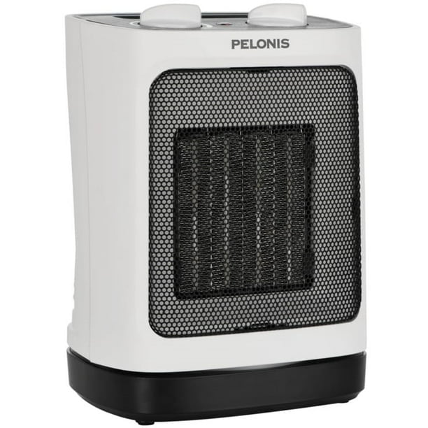 Pelonis Portable Ceramic Electric Oscillating-Fan Heater, NTY15-16LA, White  - Walmart.com