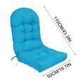 thumbnail image 3 of Btomtd Chair Cushion 44x19x4High Back Rocking Chair Cushion Non- Thick Waterproof Patio Chair Cushions For Outdoor Indoor, 3 of 5