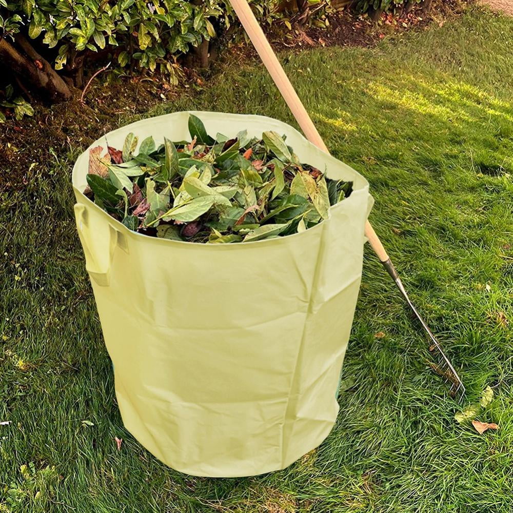 D67*H76cm Ayunjia 3pcs Garden Garbage Bag,72 Gallons Heavy Duty Garden Waste Bags for Garden Lawn Leaf Yard Reusable Trash Bags