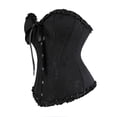 thumbnail image 2 of Grebrafan Corset Bustier Renaissance pour Femmes Black M, 2 of 5