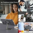 thumbnail image 4 of Adjustable Magnetic Phone Holder for Desktop, Double-Sided Stand for Smartphones and Tablets, Strong Magnet Mount, 4 of 9
