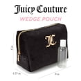 thumbnail image 2 of Bolsa cosmética Juicy Couture negra 24x13x15 cm Velour, 2 of 7