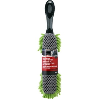 1pc Professional Car Tyre Brush Wheel Tire Cleaning Brush Metal Surface  Brim Gap Brush For Home Shop