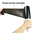 thumbnail image 5 of BOMEI PACK 2 Pack Industrial Black Mini Stretch Wrap with Handle 5inch 1000Ft 80Gauge for Moving, Packing, 5 of 6