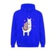 thumbnail image 3 of Sudadera con capucha para mujer, regalo para amantes de los animales, alpaca, mejores amigos, perezoso, montando llamas, día de los enamorados, ropa de vacaciones, novedad de 2021, 3 of 4