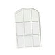thumbnail image 4 of Espejo de pared con rejilla y panel de ventana arqueado para cocina, dormitorio y apartamento. Blanco, 4 of 9