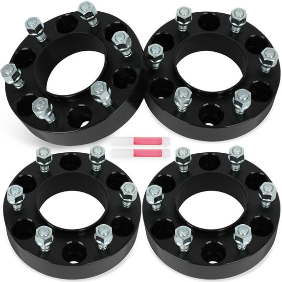 cciyu Wheel Spacers 6 Lug 4PCS 1.5 inch 38mm Thick 6x5.5 (6x139.7mm) to 6x5.5 (6x139.7mm) Wheel Spacers Compatible for 2013-2023 for Ford