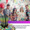 thumbnail image 5 of 12 Inch Confetti Cannon Multicolor Confetti Popper Party Shooter for Wedding Birthday Graduation Celebration, 5 Pack Biodegradable Confetti Shooter Launches 20-26 ft, 5 of 6