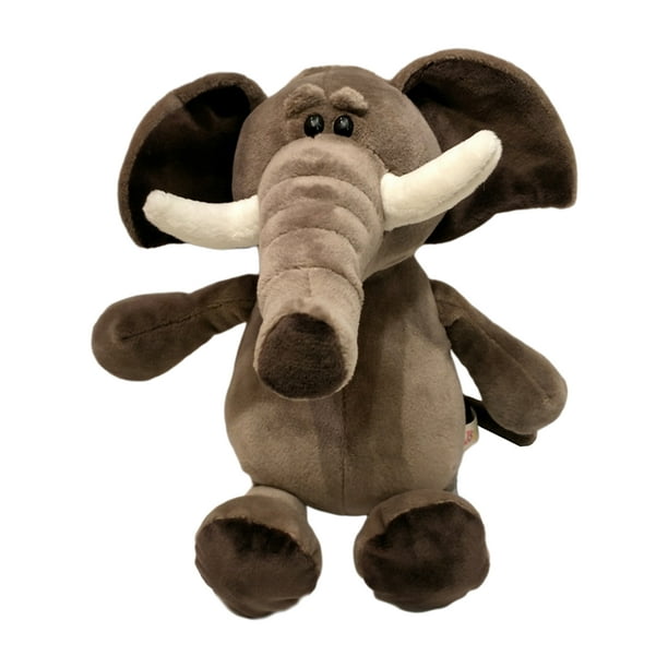 Animales de peluche Juguetes de la jungla Escena de juegos Columpios suaves Lobo de safari Animal de peluche Niños Elefante