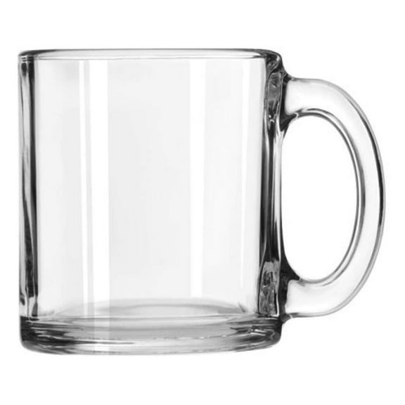 Exlonjet Robusta Glass Mugs, Set of 12