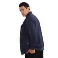 thumbnail image 3 of Smawell Men Hooded Multi Pocket Cargo Windbreaker Jacket, 3 of 7
