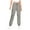 Gray, variant on Girls Cargo Jogger Pants Parachute Pants with Elastic Waist and Pockets Cargo Trousers for Teens Girls White 8-9Years