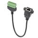 thumbnail image 5 of Conector Hembra RJ45 A Cable De 8 Pines, Adaptador De Terminal Sin Soldadura De Conexión Confiable Para Cable UTP Para Cable UTP Cat5, Cat6 Y Cat7, 5 of 7