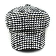 thumbnail image 2 of SikaFu Fashionable Birds Ms. Ms. Ms. Autumn And Winter Warm Battles Muslie Hat Retro Octagonous Casual Beret., 2 of 7