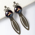 thumbnail image 3 of Star Unicorns Vintage Copper Crown-Shaped Bookmarks: Stainless Steel Book Accessories, Book Markers for Book Lovers - Set of 2 Bookmarks, 3 of 5