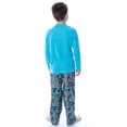 thumbnail image 4 of DC Comics Boy's Teen Titans Go! Chill 2-Piece Raglan And Pants Pajamas Set, 4 of 7
