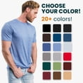 thumbnail image 4 of Merino.tech Men’s 100% Merino Wool T Shirt Soft 𝗕𝗿𝗲𝗮𝘁𝗵𝗮𝗯𝗹𝗲 Lightweight Base Layer Includes Hiking Socks, 4 of 11