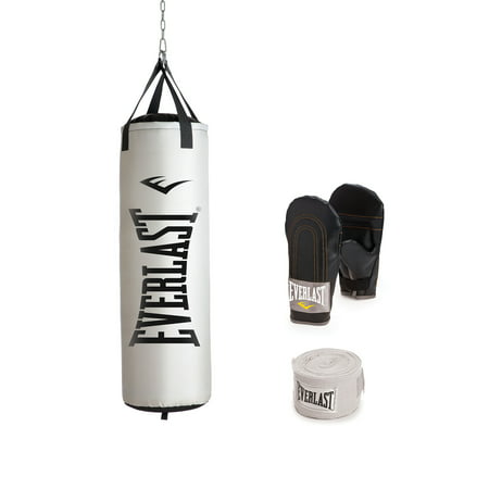 Everlast 100 lb. Nevatear Heavy Bag Kit (Best Boxing Heavy Bag)