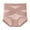 Rose Gold, variant on Women's High Waist Non Silk Crotch Bactericidal Women's Lightweight Pants