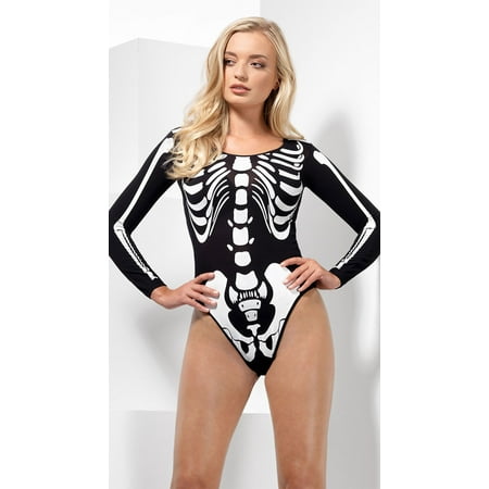 Sultry Skeleton Bodysuit Costume