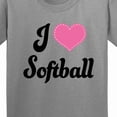 thumbnail image 4 of Inktastic I Love Softball Girls Sports Youth T-Shirt, 4 of 5